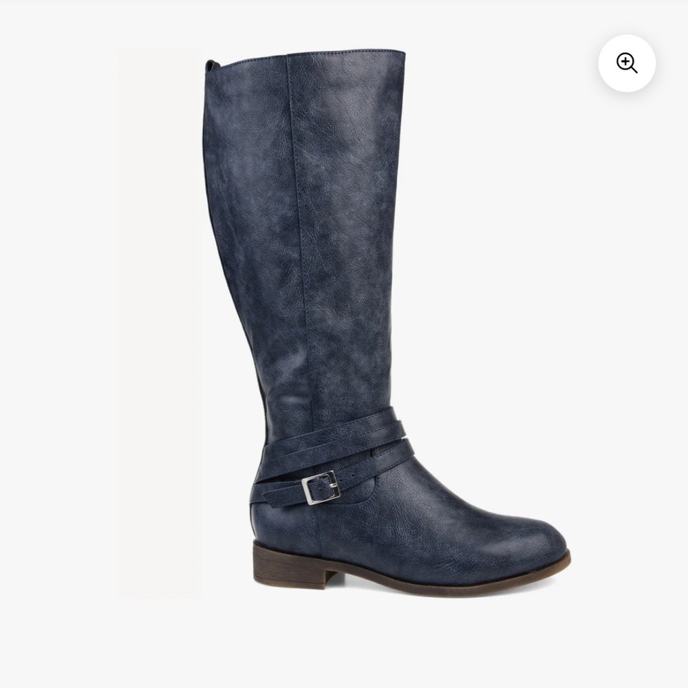 NWOT Journee Collection Navy riding boots